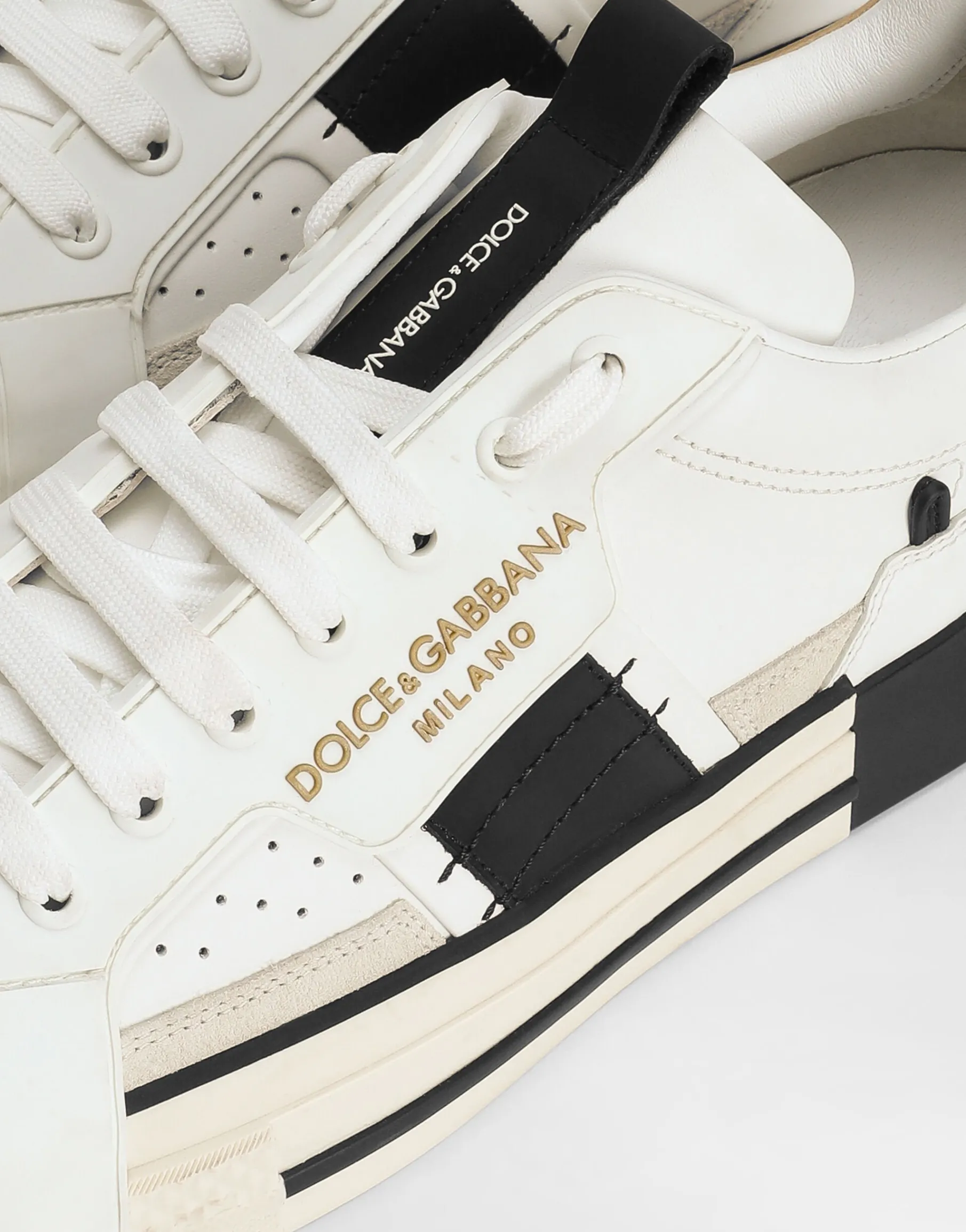 Calfskin 2.Zero Custom sneakers with contrasting details