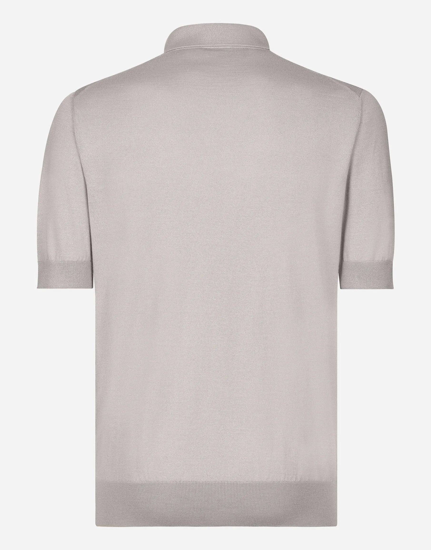 Cashmere and silk polo-shirt