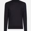 Cashmere and silk turtle-neck sweater