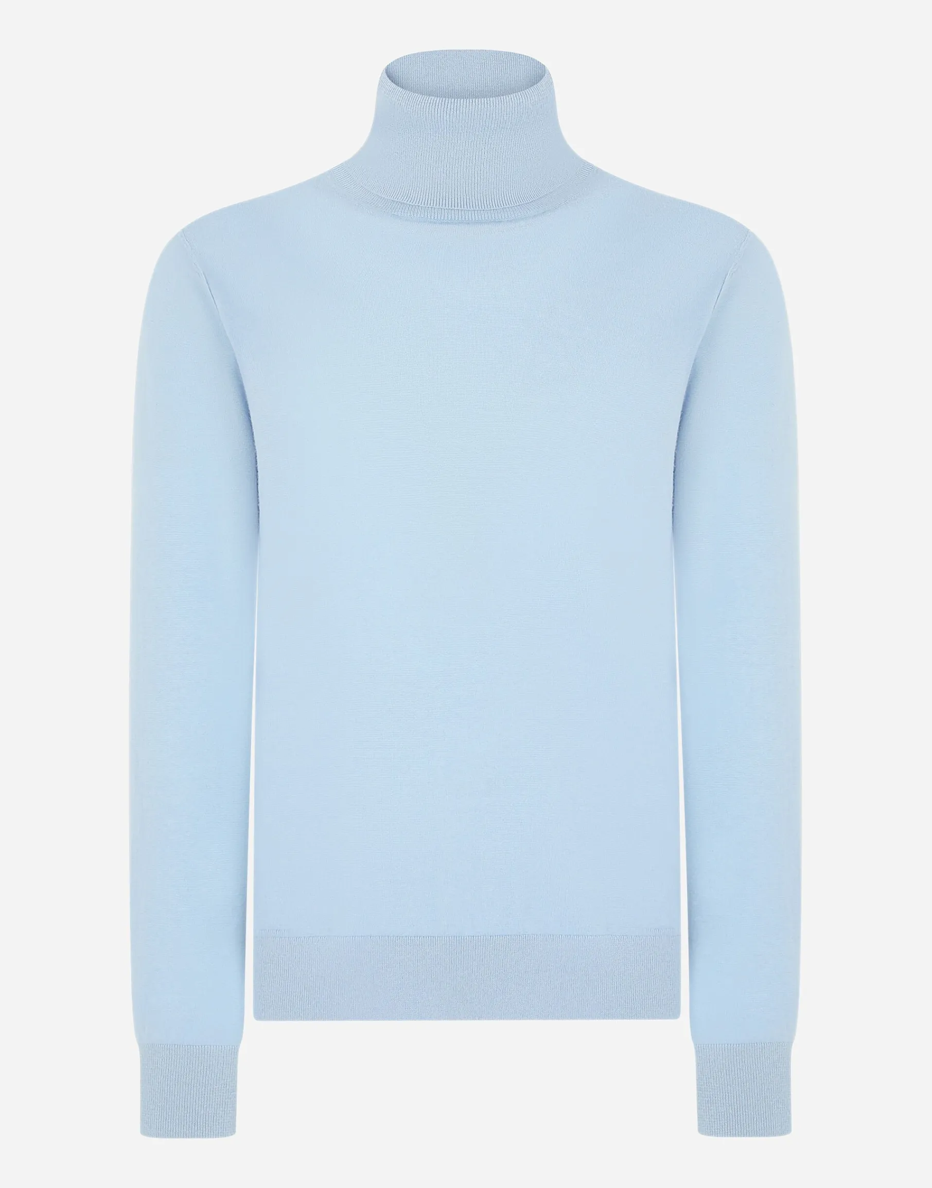 Cashmere and silk turtle-neck sweater