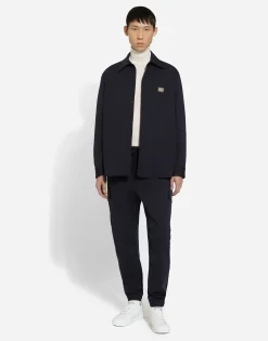 Cashmere and silk turtle-neck sweater