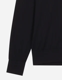 Cashmere and silk turtle-neck sweater