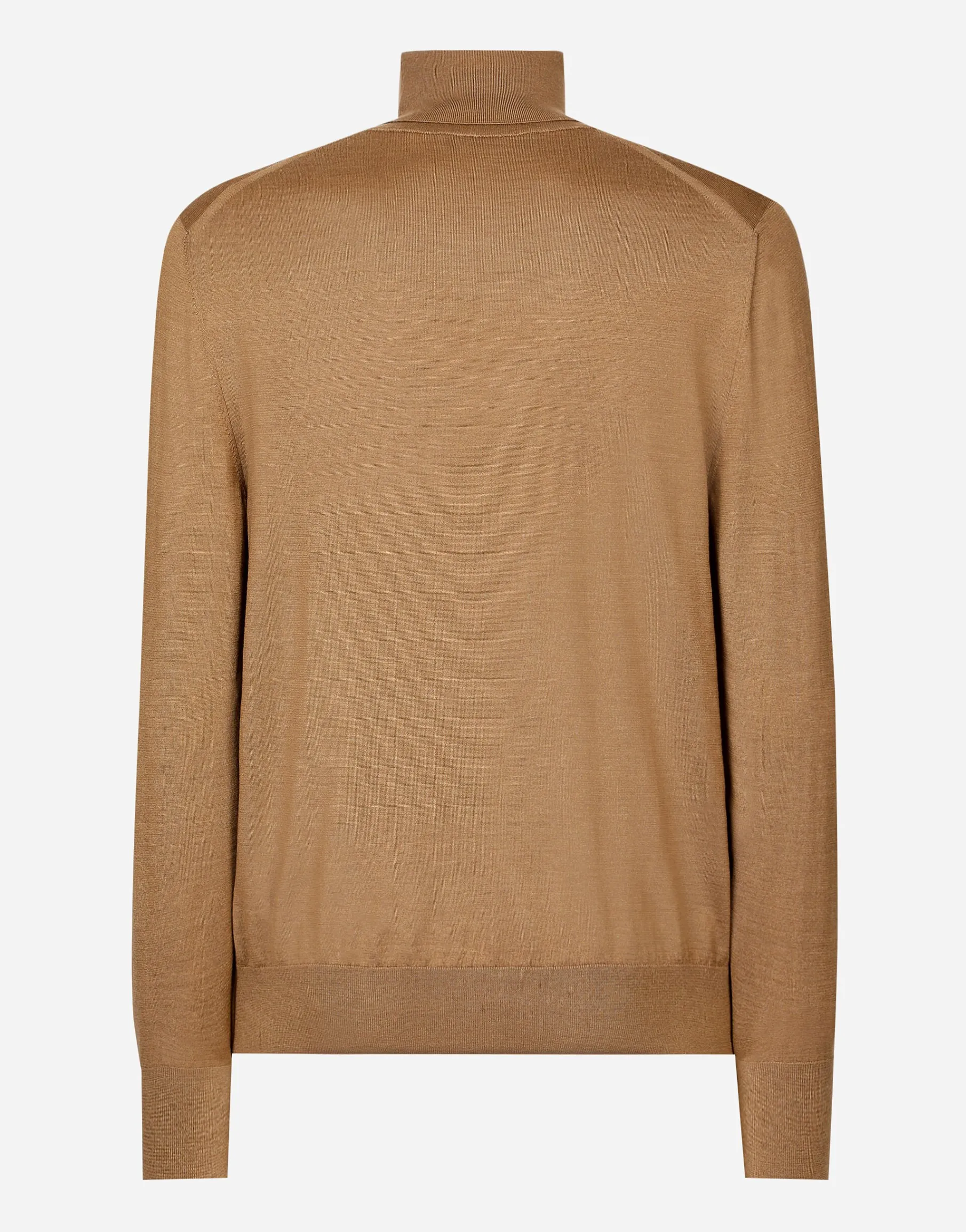 Cashmere and silk turtle-neck sweater
