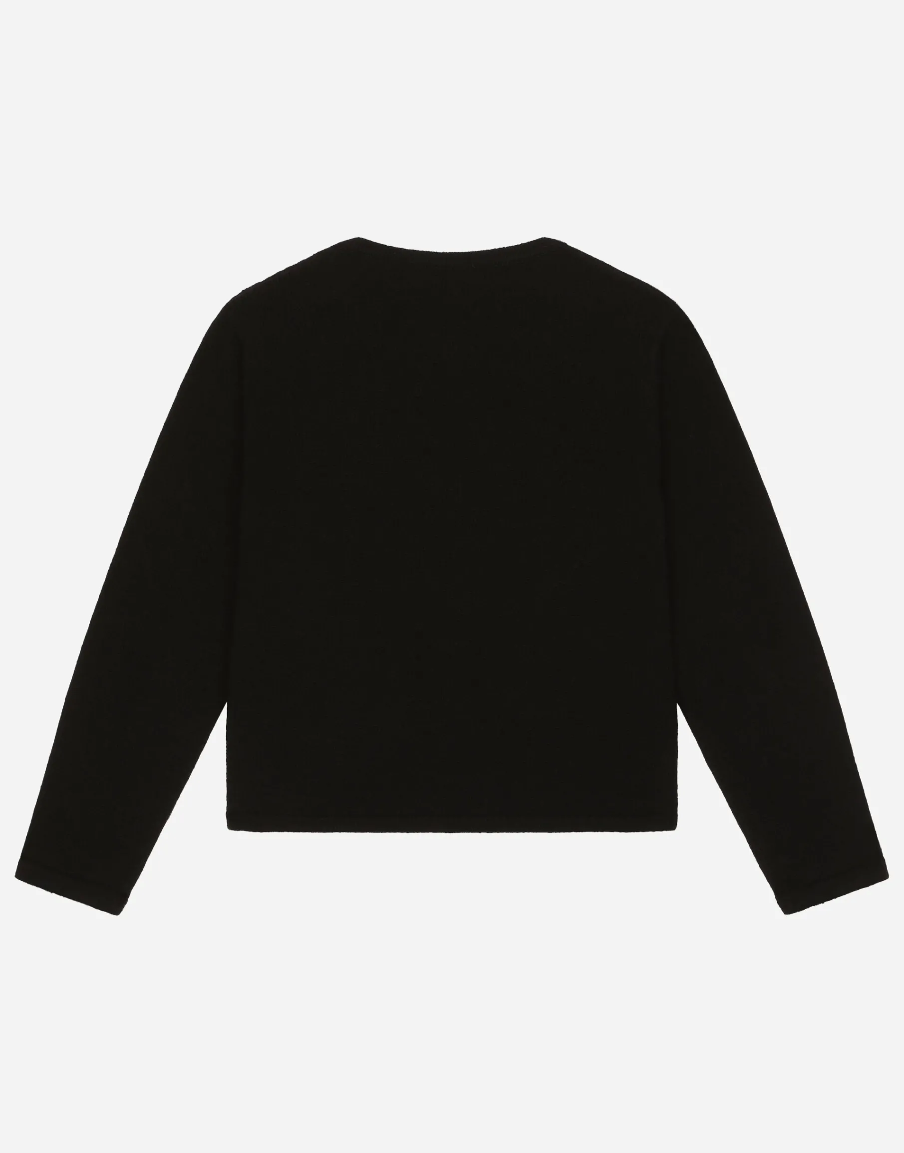 Cashmere cardigan with metal DG logo