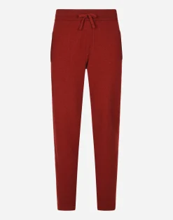 Cashmere jogging pants with DG logo
