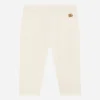 Cashmere leggings with metal DG logo