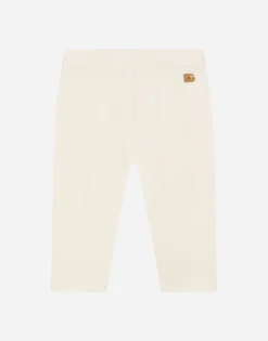 Cashmere leggings with metal DG logo