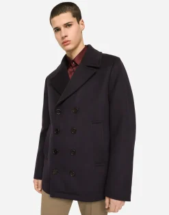 Cashmere pea coat