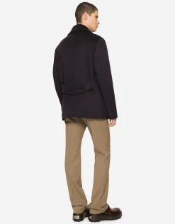 Cashmere pea coat