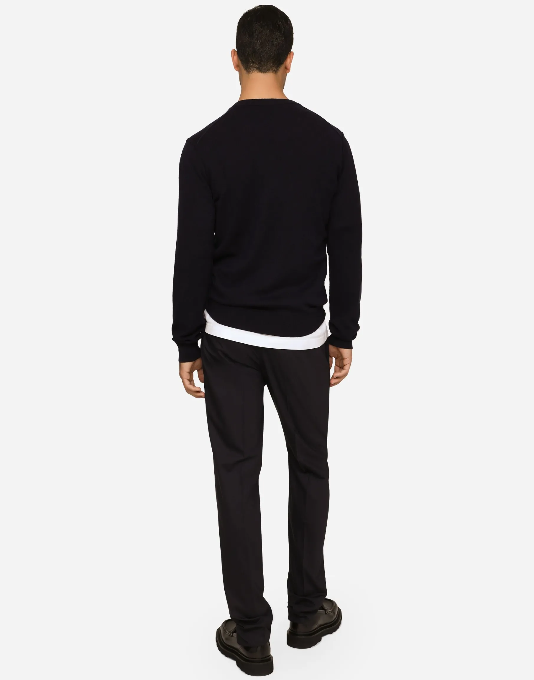 Cashmere round-neck sweater