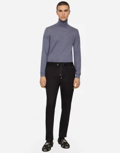 Cashmere turtle-neck sweater