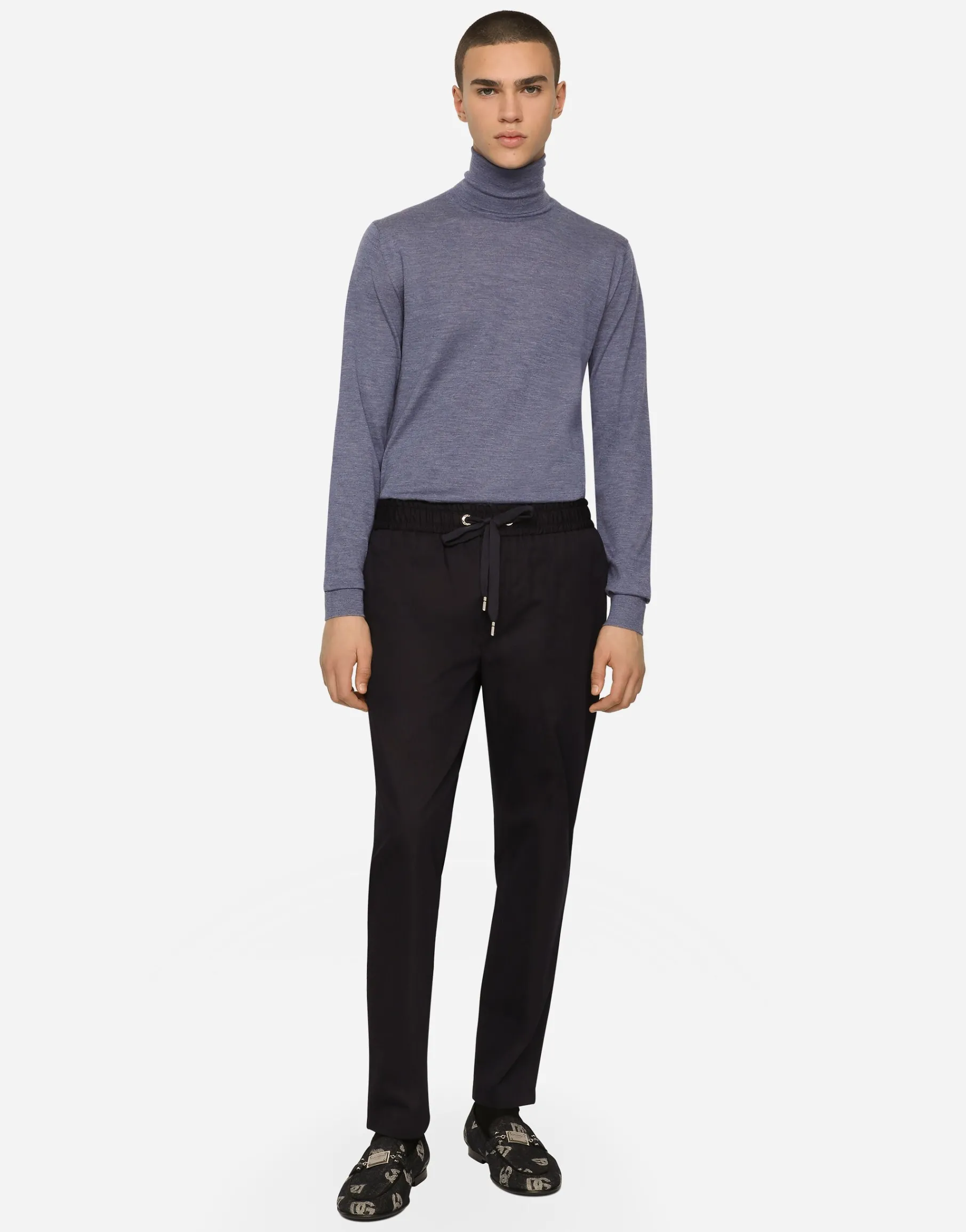 Cashmere turtle-neck sweater
