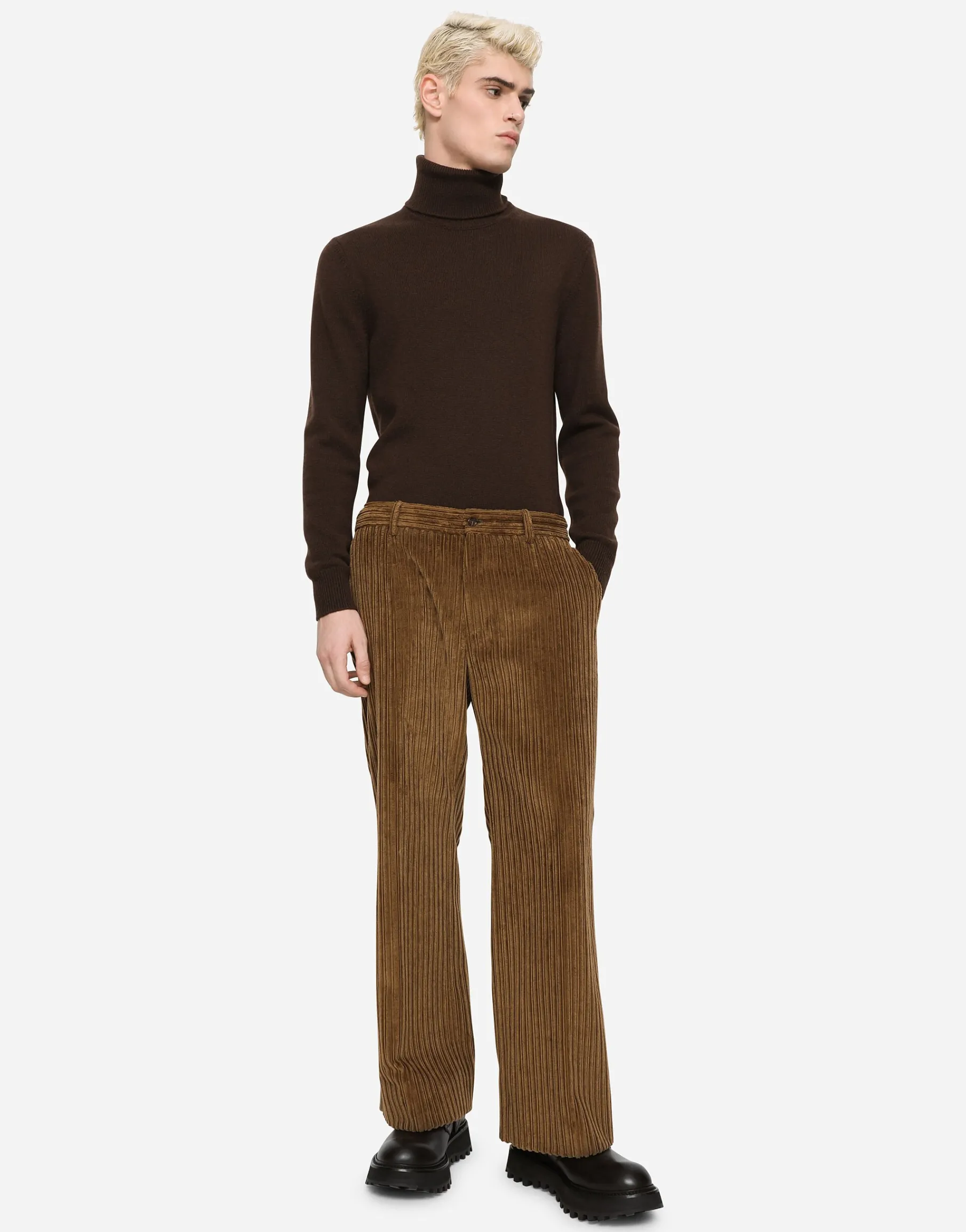 Cashmere turtle-neck sweater