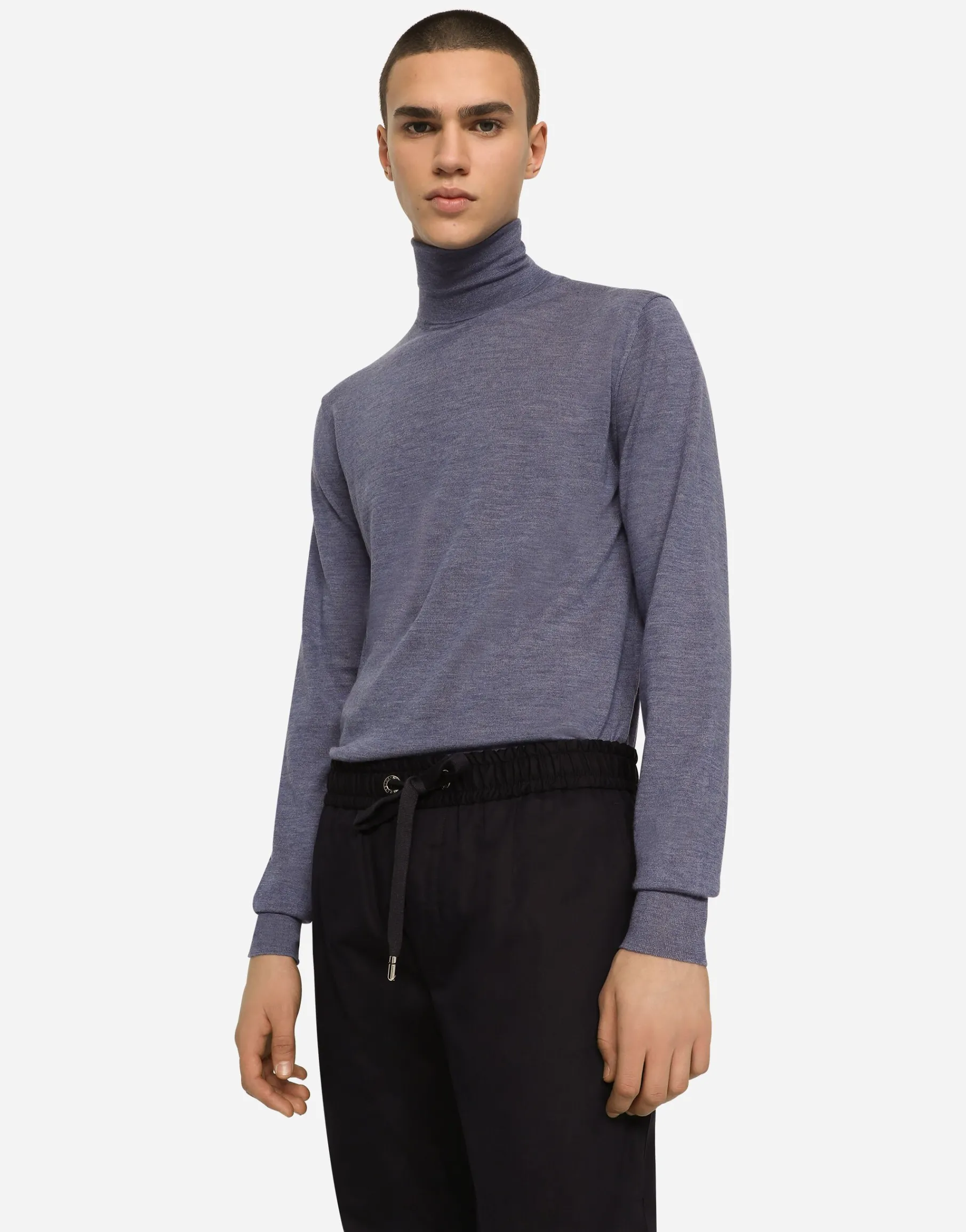 Cashmere turtle-neck sweater