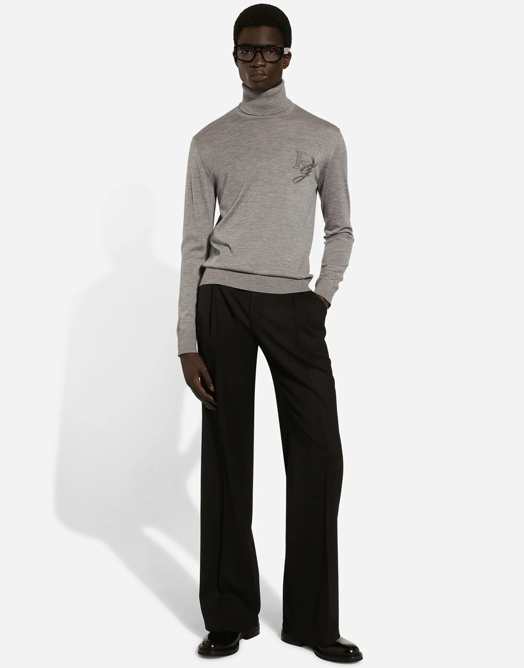 Cashmere turtle-neck sweater