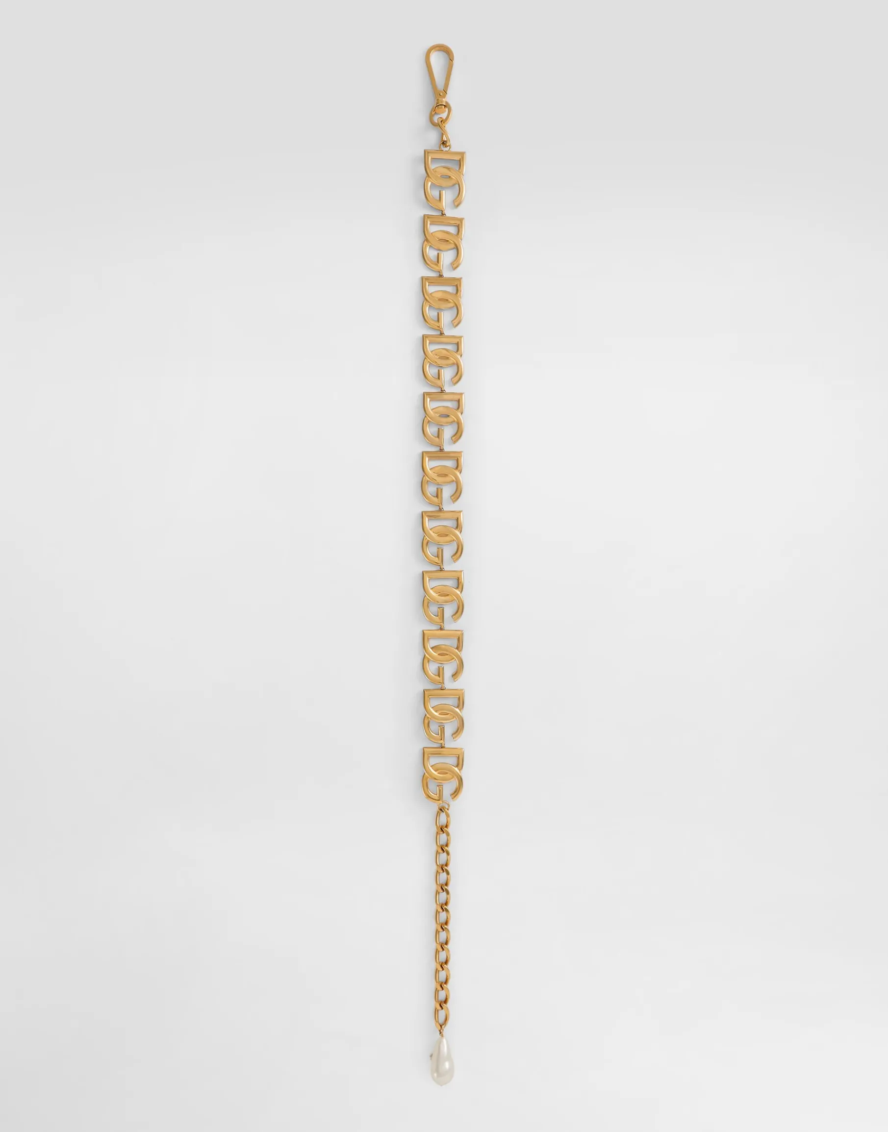 Chain belt with DG multi-logo