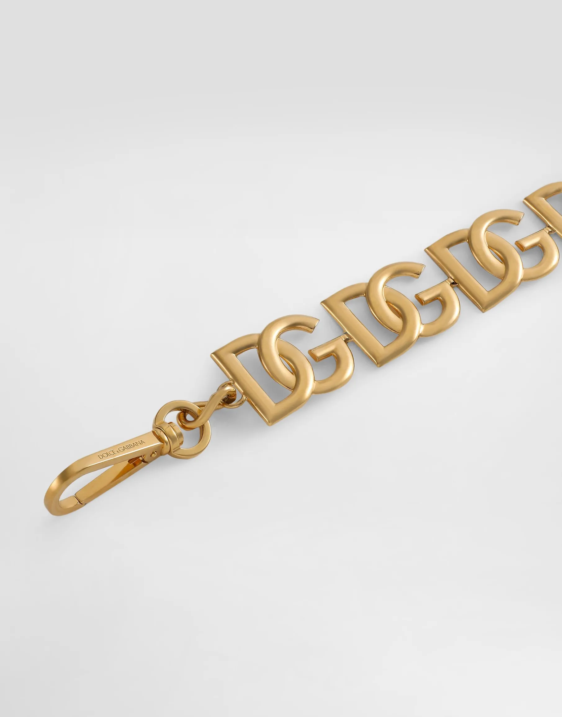 Chain belt with DG multi-logo