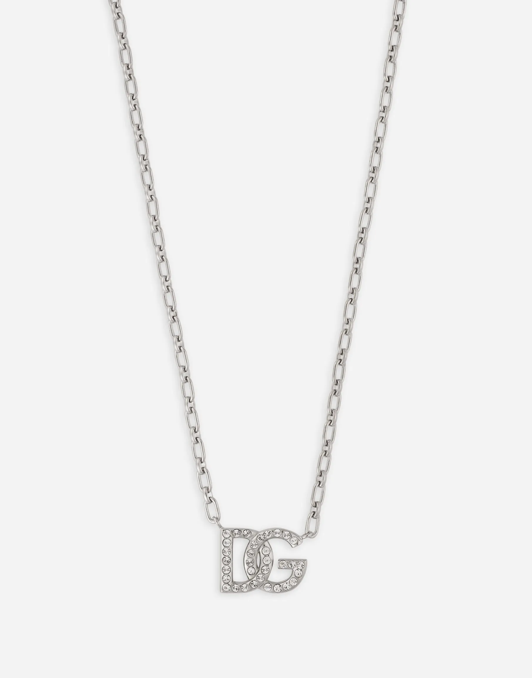 Chain necklace with DG logo