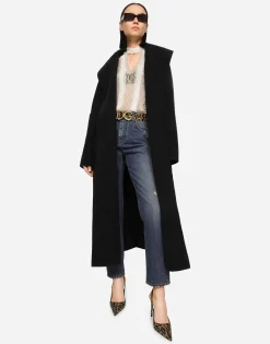 Chiffon and lace pussy-bow blouse