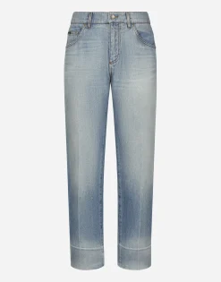 Classic blue denim jeans