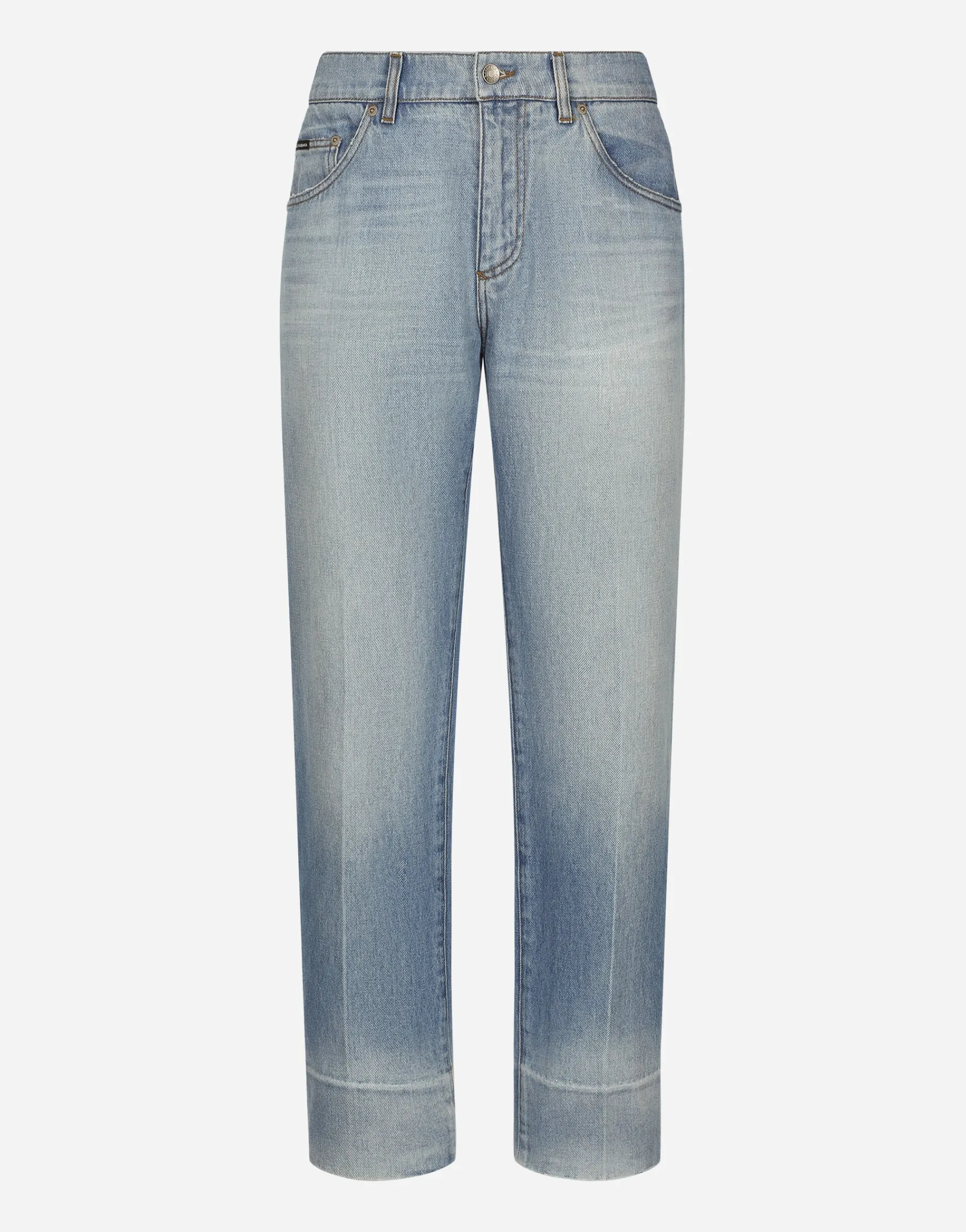 Classic blue denim jeans