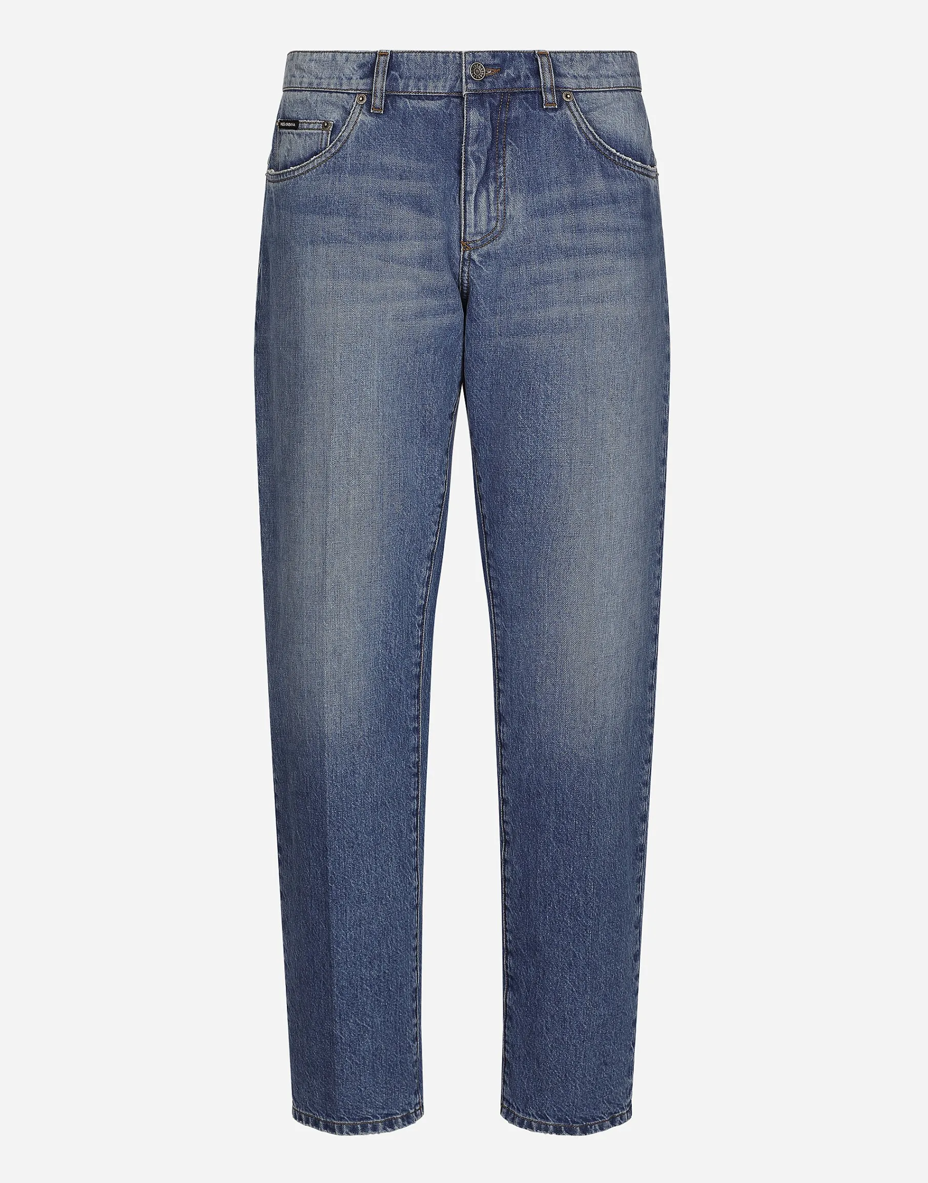 Classic blue denim jeans