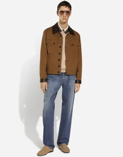 Classic blue denim jeans