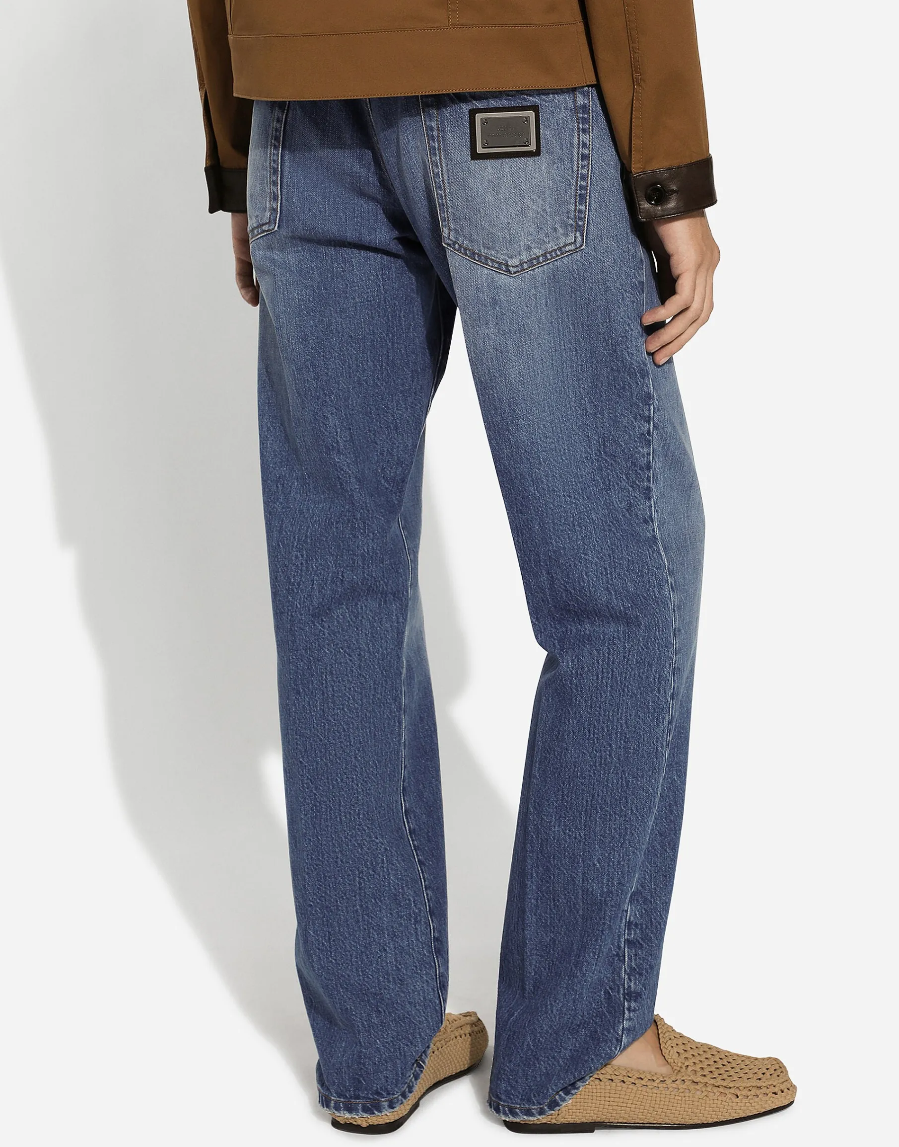 Classic blue denim jeans