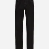 Classic denim jeans with logo tag