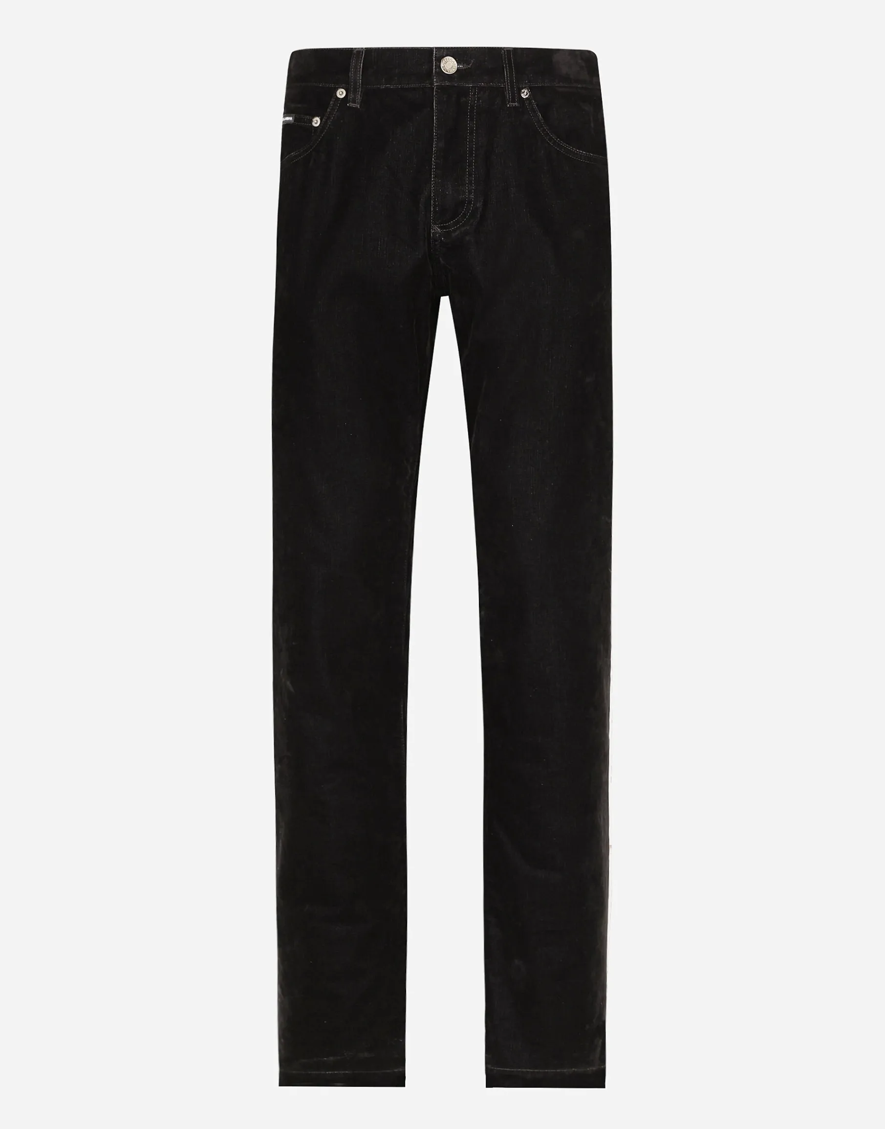 Classic denim jeans with logo tag
