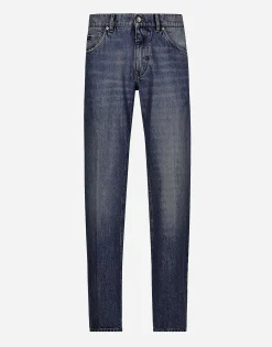 Classic jeans with DG embroidery