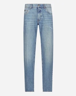 Classic jeans with DG embroidery