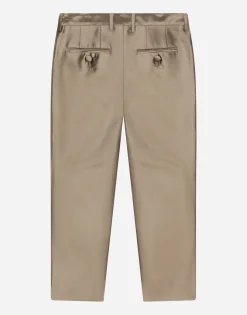 Classic mikado silk pants