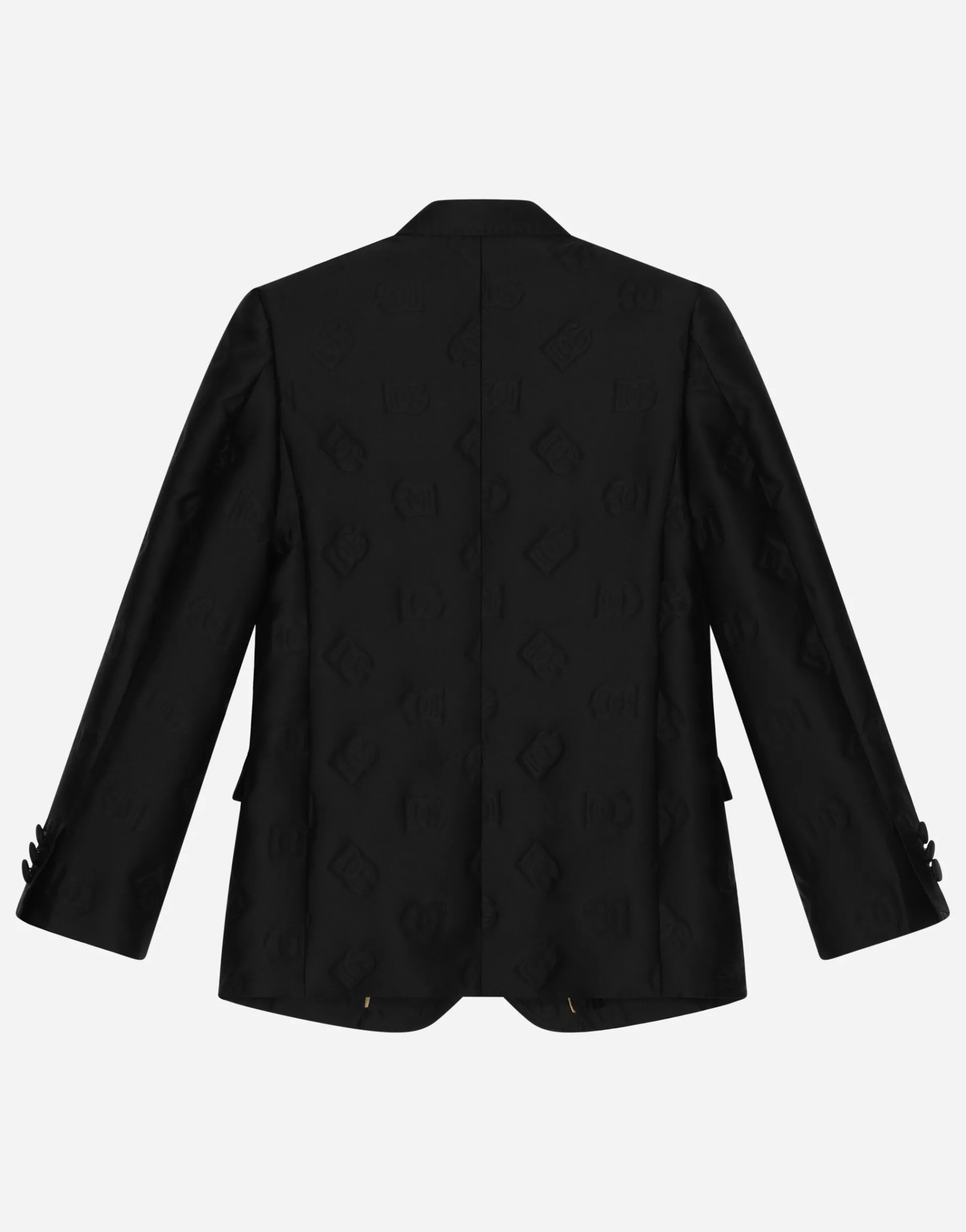 Classic silk jacquard two-button Sicilia-fit jacket