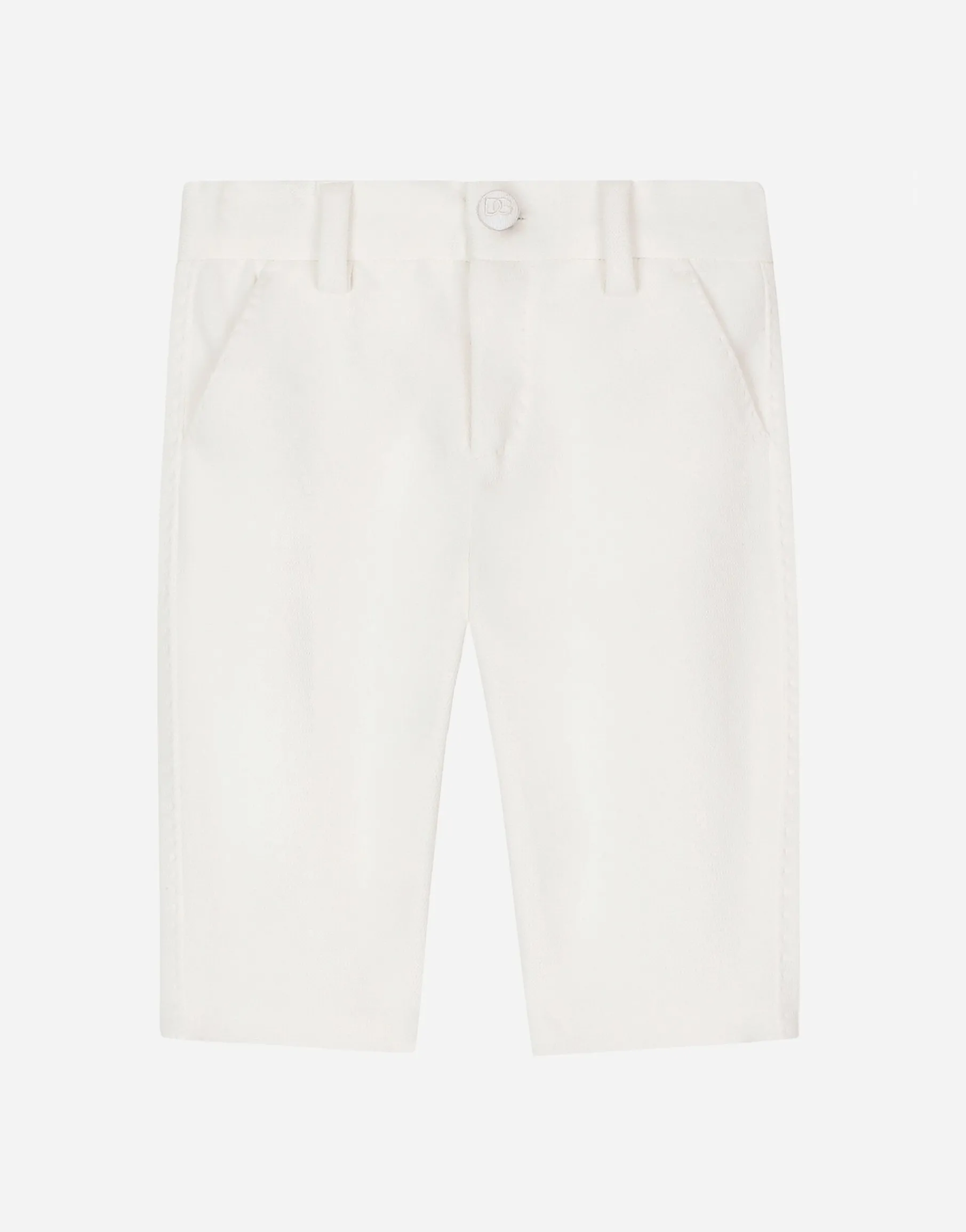 Classic textured jersey pants