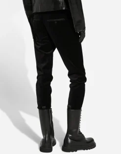 Classic velvet pants