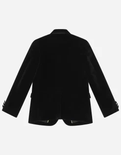 Classic velvet two-button Sicilia-fit jacket