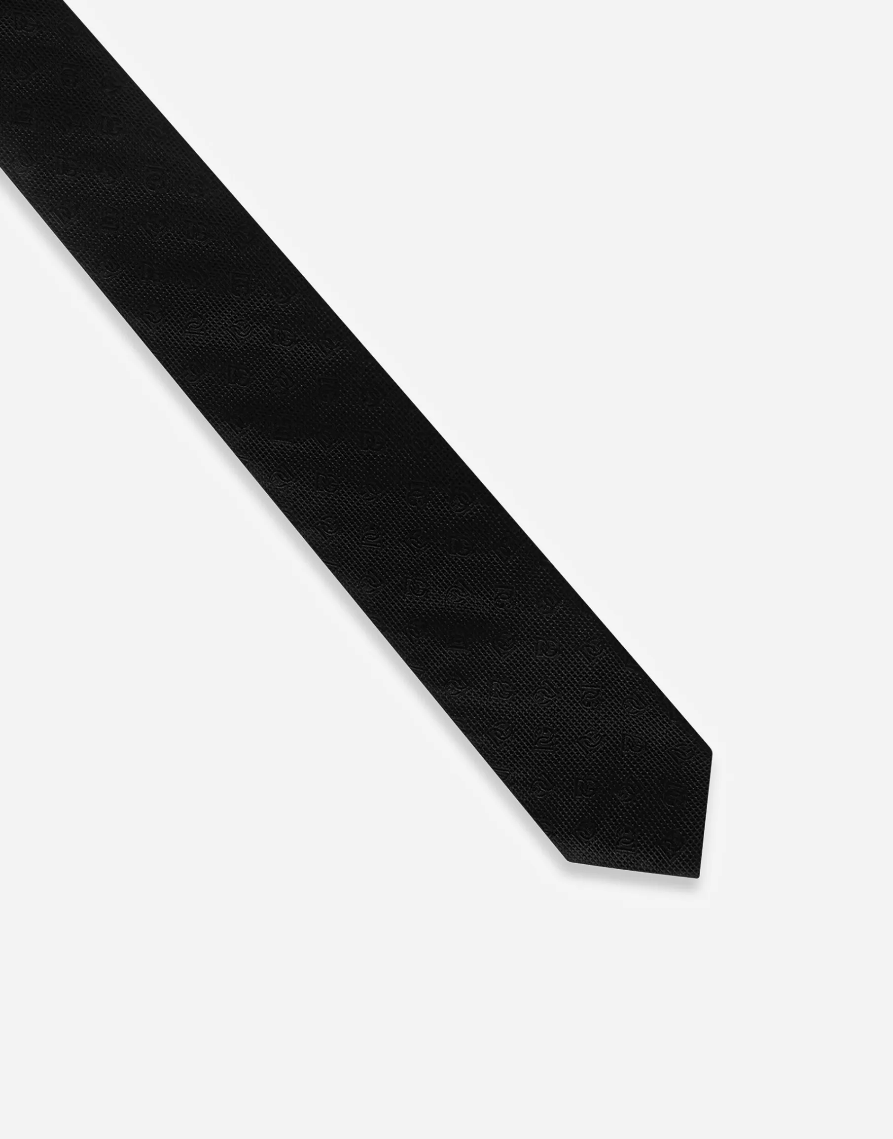 6-cm silk blade with tie print