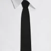 8-cm silk jacquard blade tie with DG logo