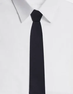 8-cm silk jacquard blade tie with DG logo