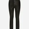 Coated denim Grace jeans