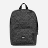 Coated jacquard backpack
