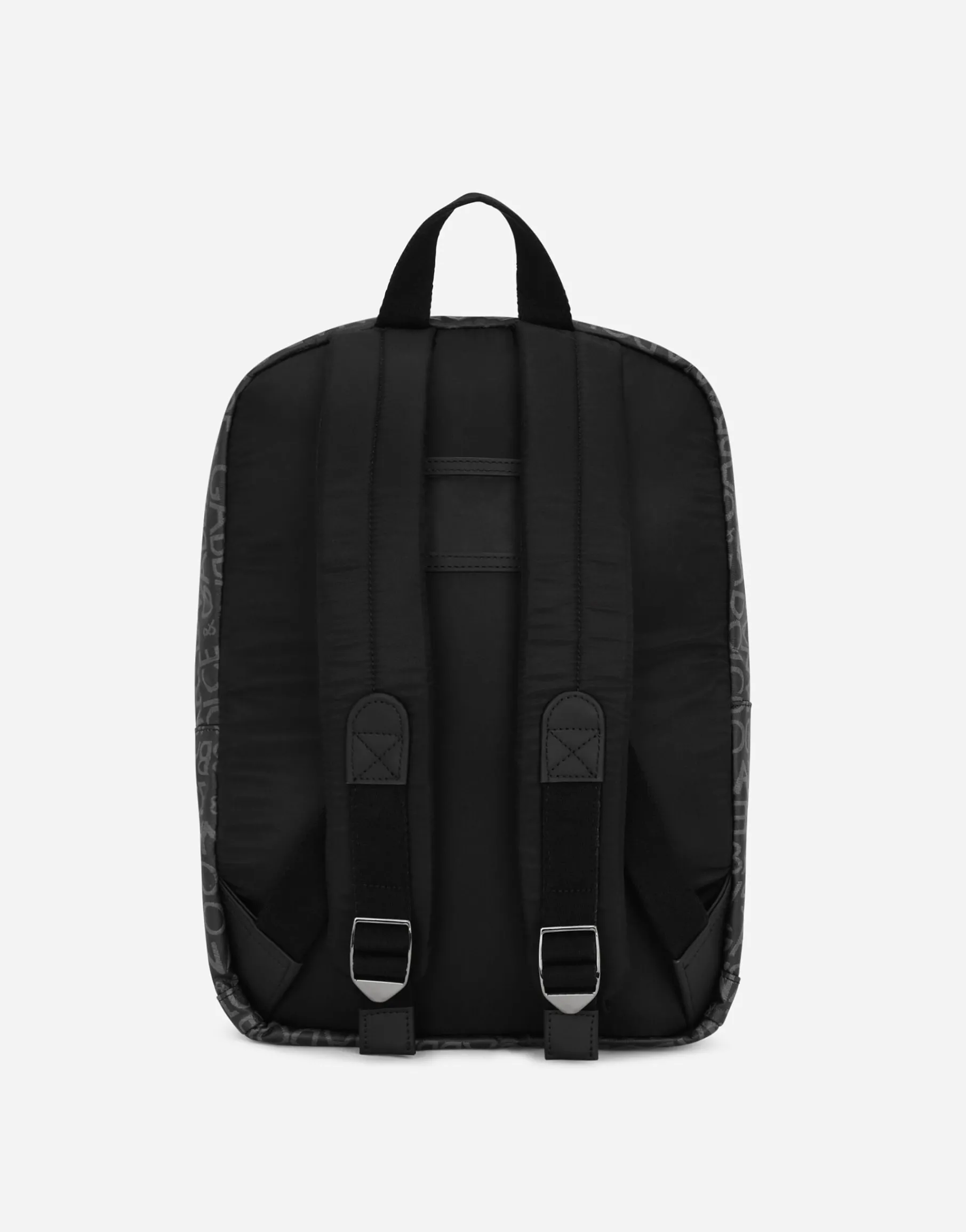 Coated jacquard backpack