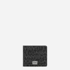 Coated jacquard bifold wallet