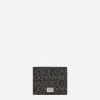 Coated jacquard bifold wallet