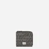 Coated jacquard card holder