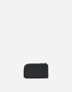 Coated jacquard card holder