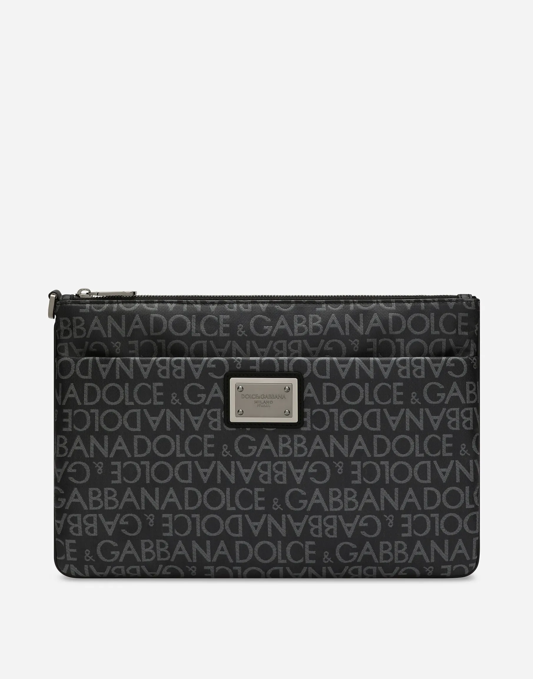 Coated jacquard clutch