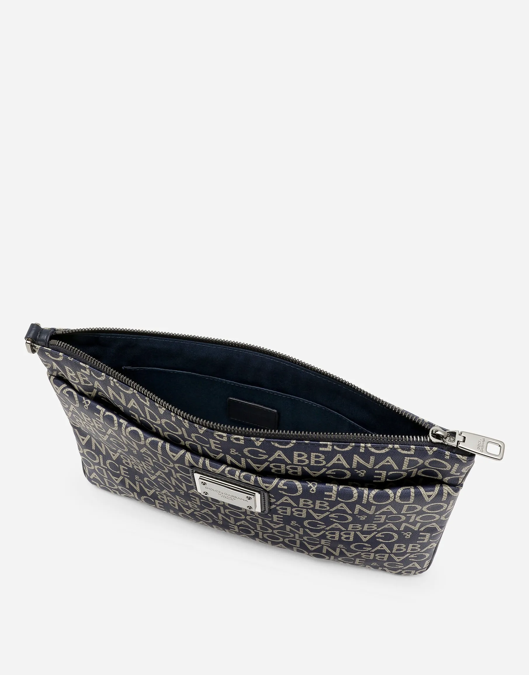 Coated jacquard clutch