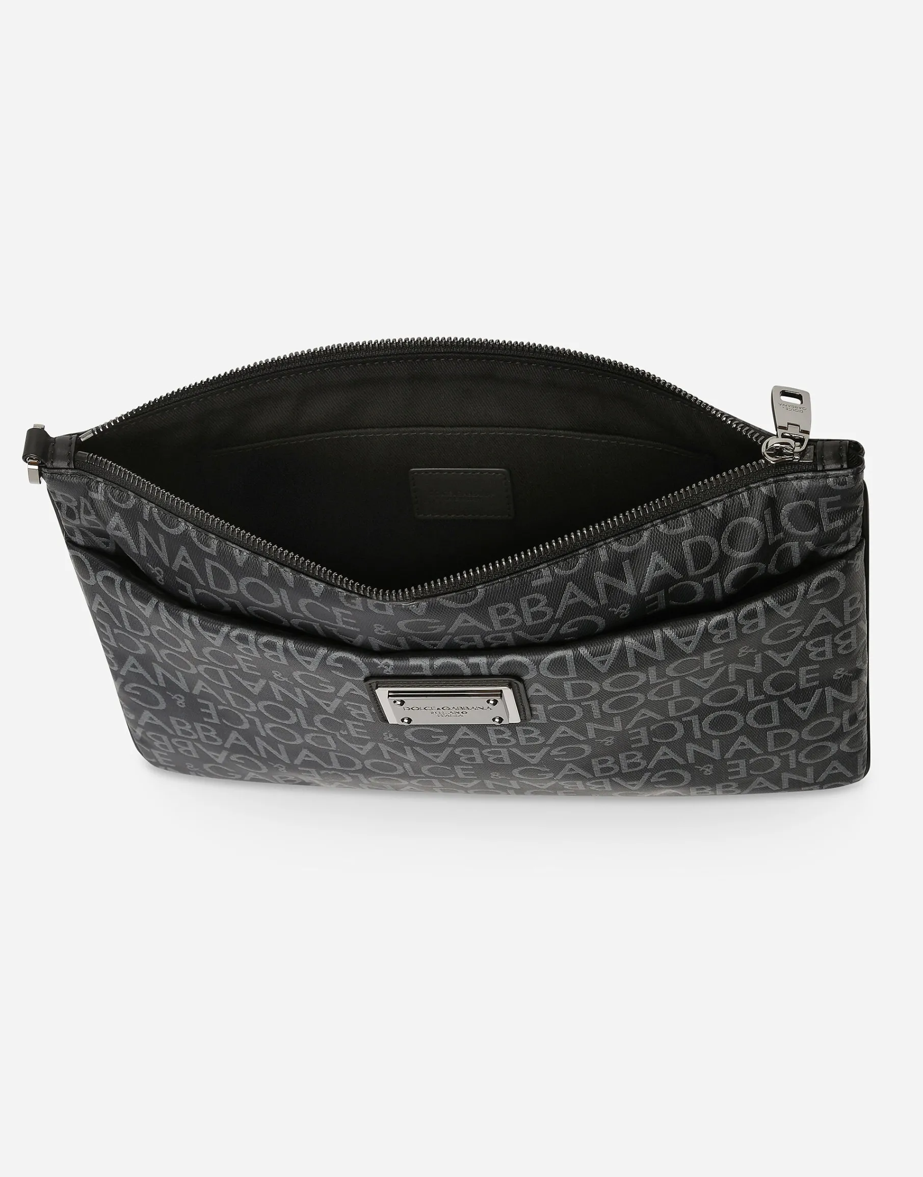 Coated jacquard clutch